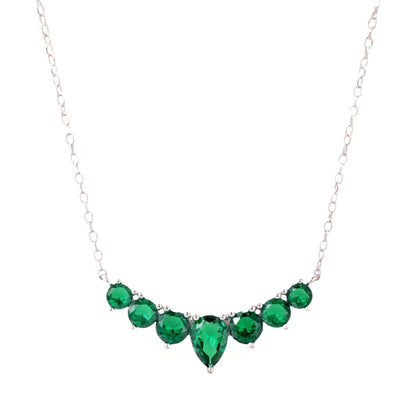 [Kincade Jewelrys] Collier délicat en forme de cœur coloré