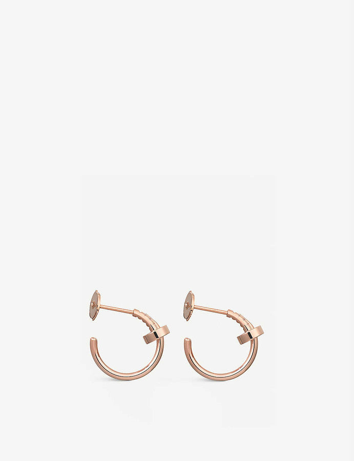 [Kincade Jewelrys]Boucles d'oreilles JUSTE en or rose