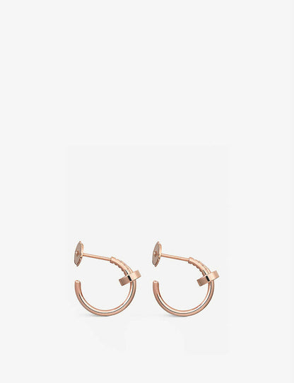 [Kincade Jewelrys]Boucles d'oreilles JUSTE en or rose
