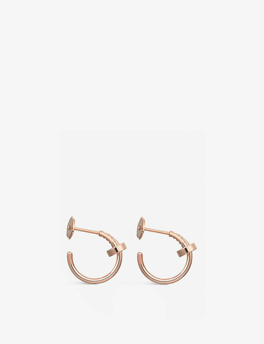 [Kincade Jewelrys]Boucles d'oreilles JUSTE en or rose