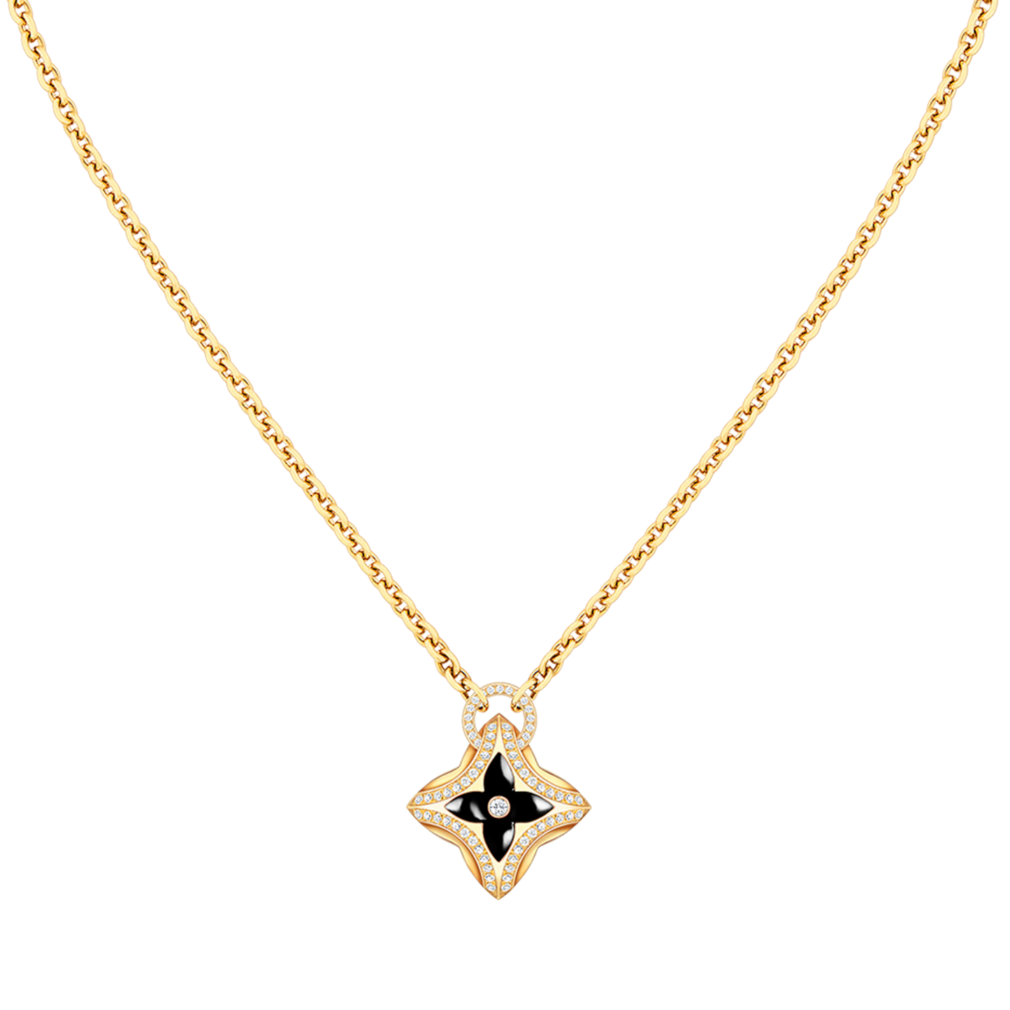 [Kincade Jewelrys] COLLIER PENDENTIF ÉTOILE EN OR ROSE ET DIAMANTS