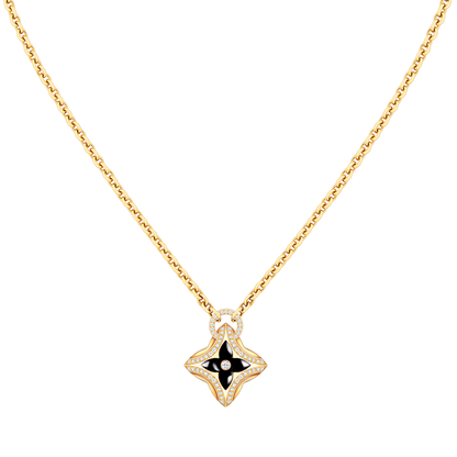 [Kincade Jewelrys] COLLIER PENDENTIF ÉTOILE EN OR ROSE ET DIAMANTS