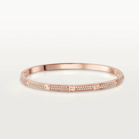 [Kincade Jewelrys] Bracelet Love 3,65 mm pavé de diamants