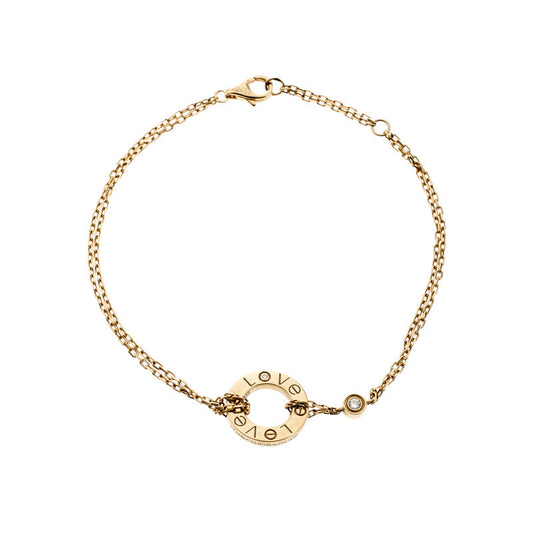 [Kincade Jewelrys] BRACELET AMOUR 2 DIAMANTS