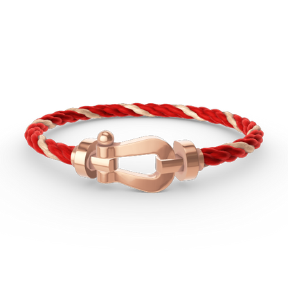 [Kincade Jewelrys]FORCE LARGE HORSESHOE NO DIAMOND BRACELET ROSE GOLD