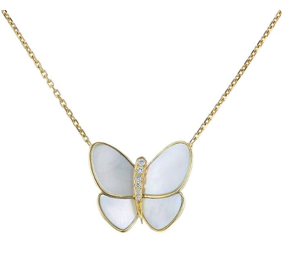 [Kincade Jewelrys] COLLIER PAPILLON EN OR ET DIAMANTS