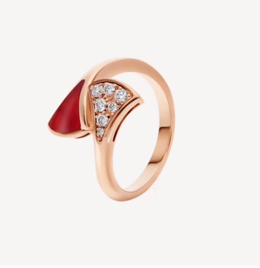 [Kincade Jewelrys] BAGUE DE RÊVE OR ROSE DIAMANT