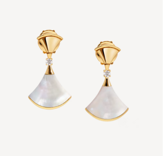 [Kincade Jewelrys]Boucles d'oreilles Dream Mop 1 diamant