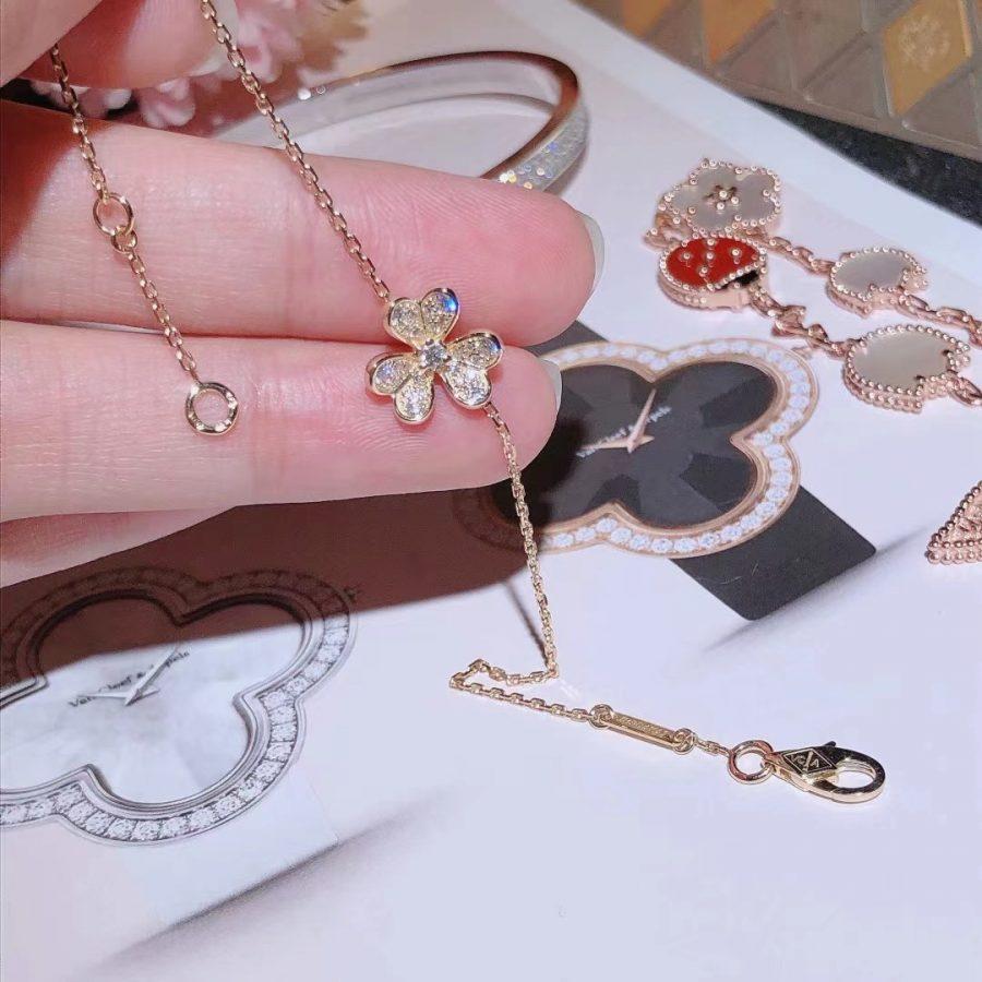[Bijoux Kincade]BRACELET FRIVOLE EN OR ET DIAMANTS