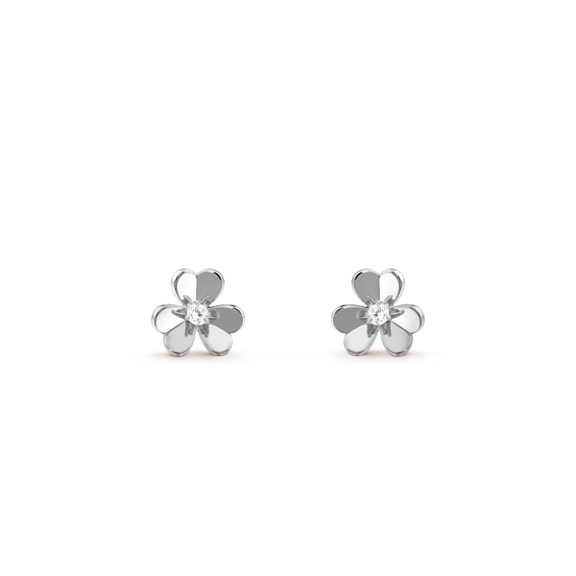 [Kincade Jewelrys]FRIVOLE MINI SILVER FLOWER EARRINGS