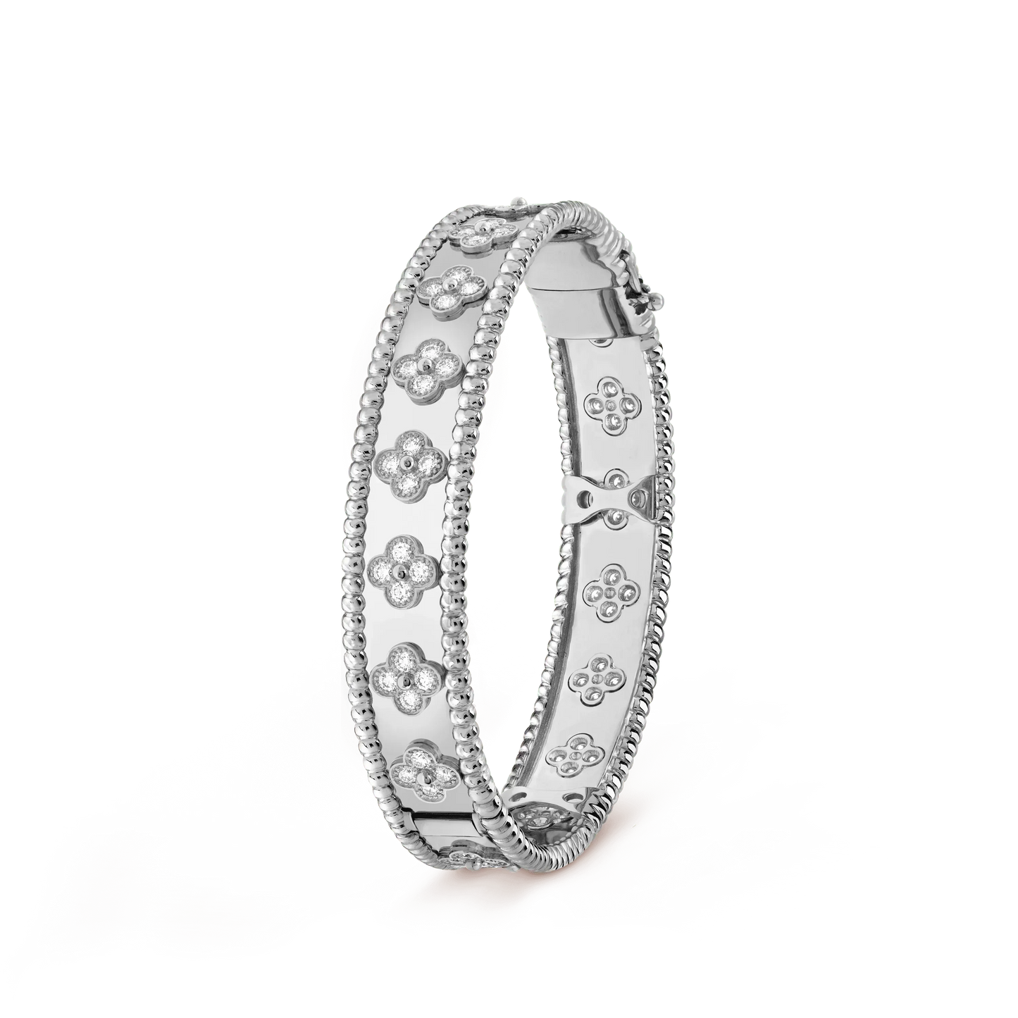 [Kincade Jewelrys]CLOVER BRACELET 8MM DIAMONDS