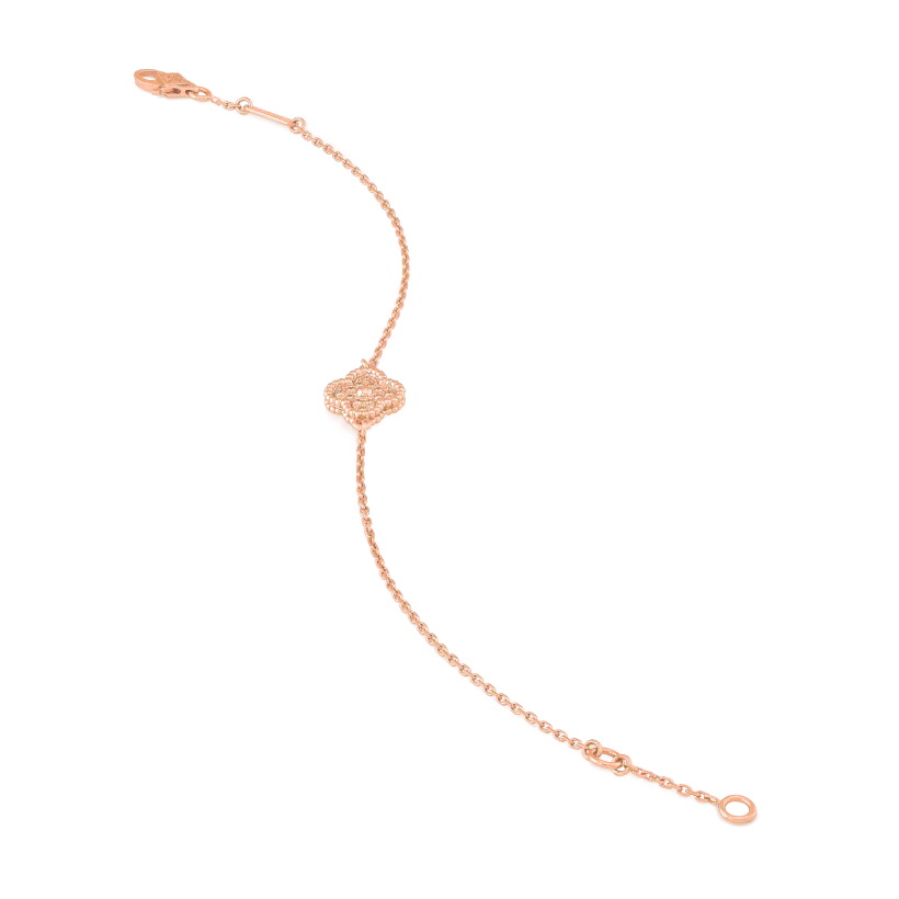 [Kincade Jewelrys]CLOVER SINGLE FLOWER BRACELET