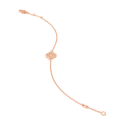 [Kincade Jewelrys]CLOVER SINGLE FLOWER BRACELET