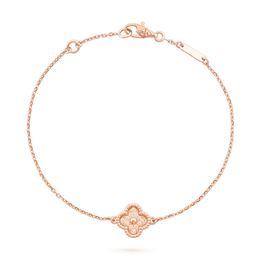 [Kincade Jewelrys] Bracelet fleur unique en trèfle