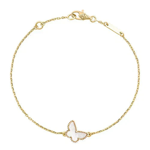 [Kincade Jewelrys] Bracelet papillon en nacre foncée