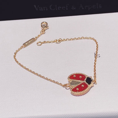 [Kincade Jewelrys] BRACELET EN OR ROSE À 1 MOTIF LUCKY SPRING