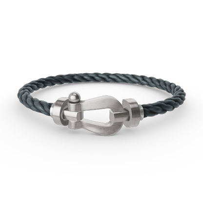 [Kincade Jewelrys]FORCE LARGE HORSESHOE NO DIAMOND BRACELET SILVER