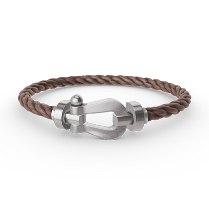 [Kincade Jewelrys]FORCE LARGE HORSESHOE NO DIAMOND BRACELET SILVER