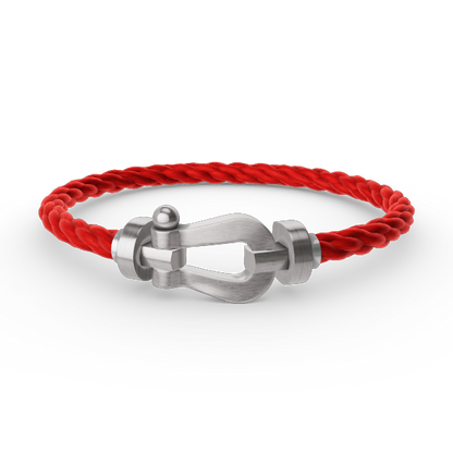 [Kincade Jewelrys]FORCE LARGE HORSESHOE NO DIAMOND BRACELET SILVER