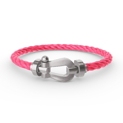 [Kincade Jewelrys]FORCE LARGE HORSESHOE NO DIAMOND BRACELET SILVER
