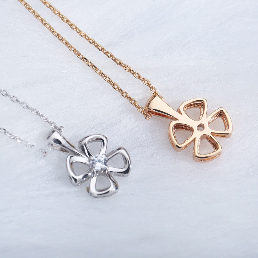 [Kincade Jewelrys]FIOREVER NECKLACE DIAMOND CENTER