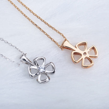 [Kincade Jewelrys]FIOREVER NECKLACE DIAMOND CENTER