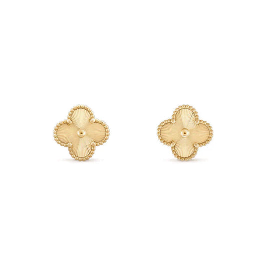 [Kincade Jewelrys]Boucles d'oreilles CLOVER Medium 1 Motifs Laser