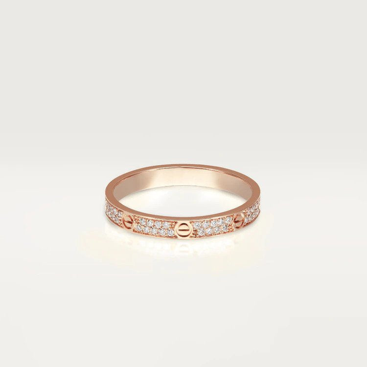 [Kincade Jewelrys]LOVE RING 2.65MM DIAMOND