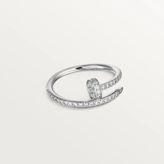 [Kincade Jewelrys] BAGUE JUSTE 1,8 MM ARGENT DIAMANTS